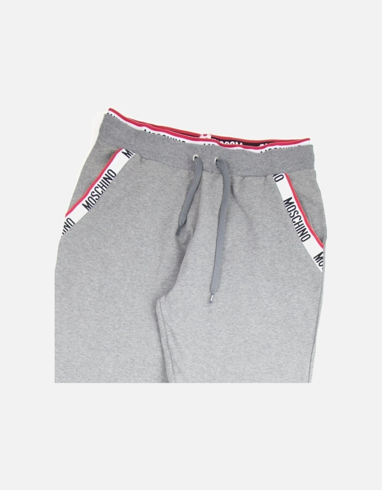 Underwear Pocket Tape Logo Jogging Pants Light Grey