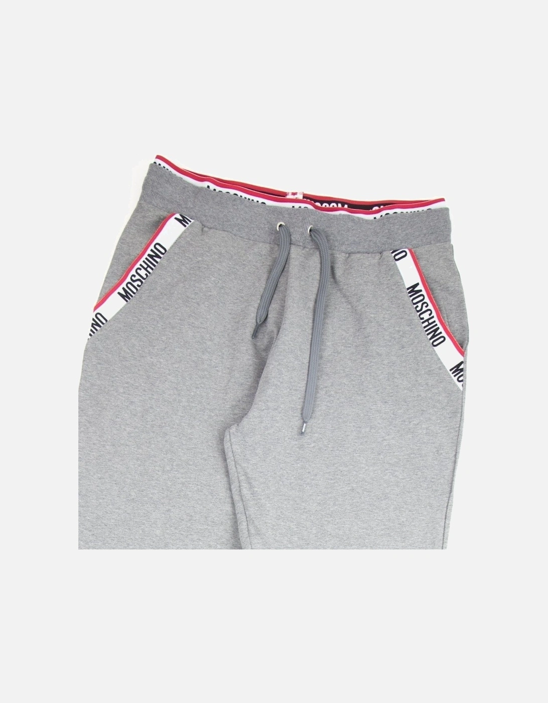 Underwear Pocket Tape Logo Jogging Pants Light Grey