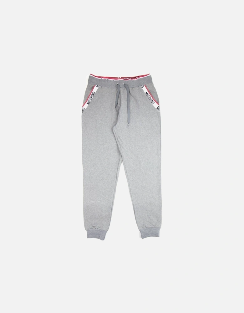 Underwear Pocket Tape Logo Jogging Pants Light Grey