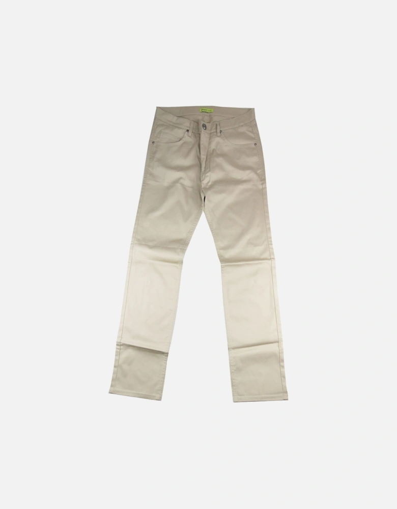Jeans Metal Logo Tiger Pocket Chinos Beige