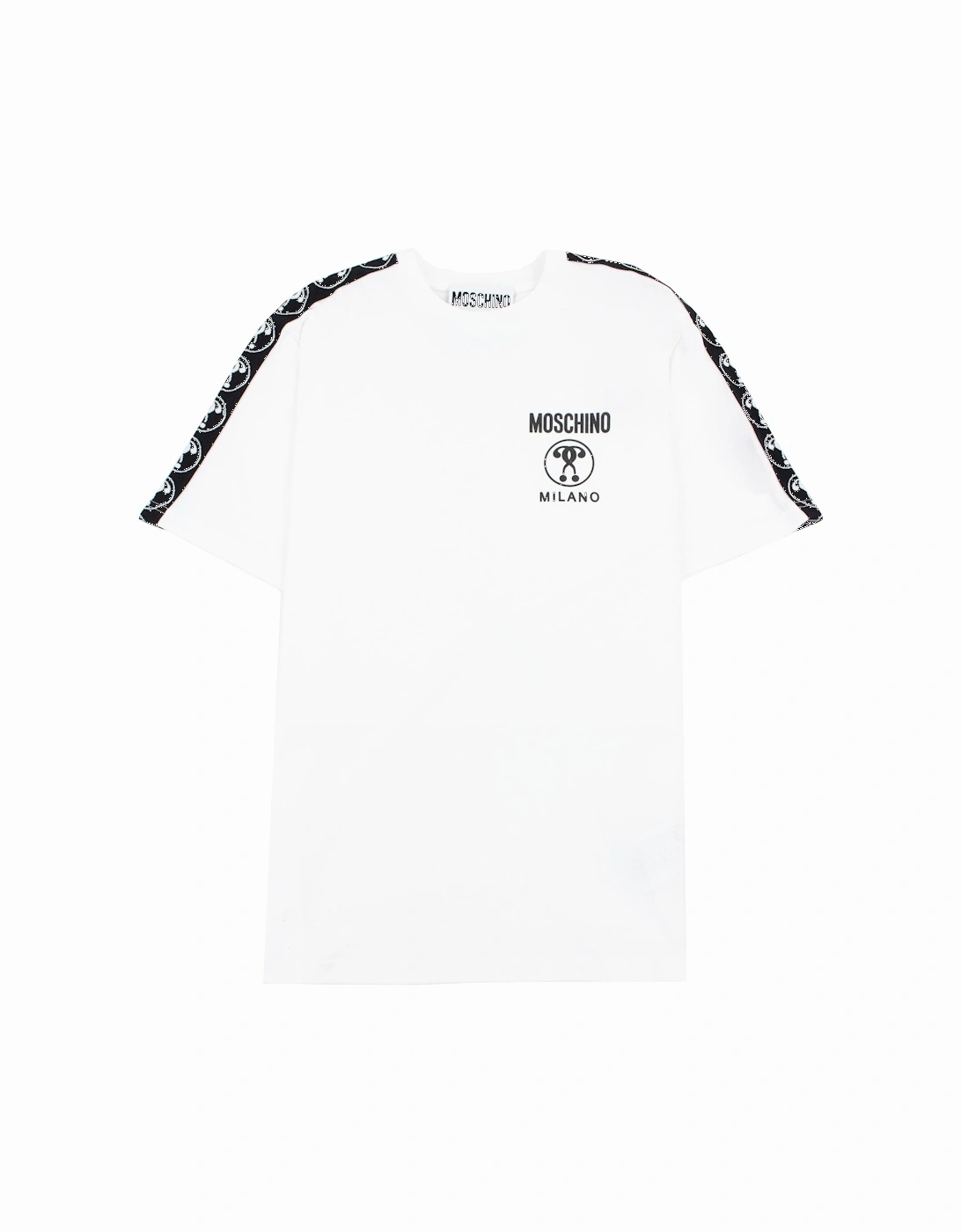 Couture Double Question Mark Organic Cotton T Shirt White 1001, 5 of 4