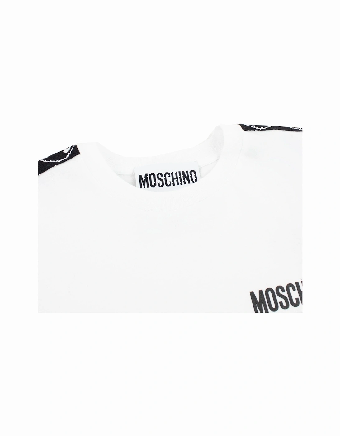 Couture Double Question Mark Organic Cotton T Shirt White 1001