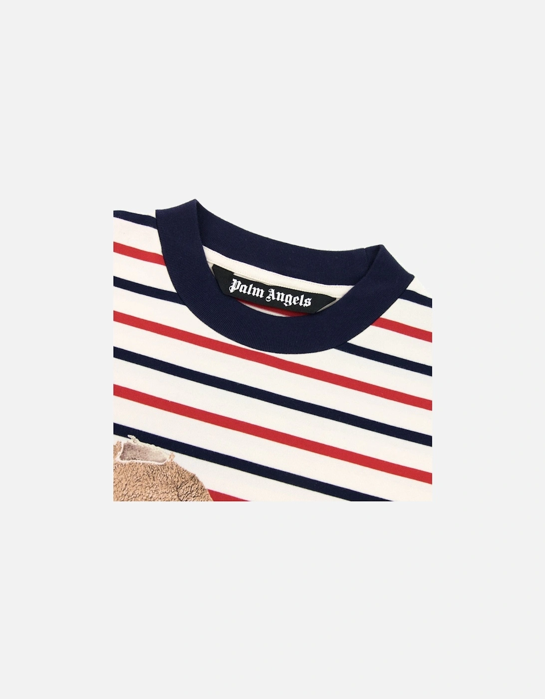 Pa Bear Stripe Classic Tee Red/white