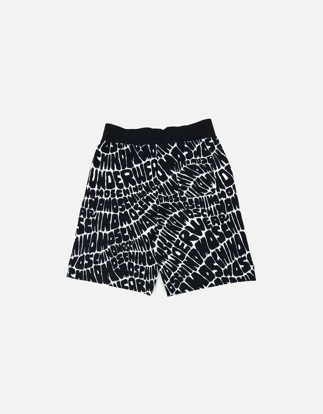 Underwear All Over Logo Shorts Black