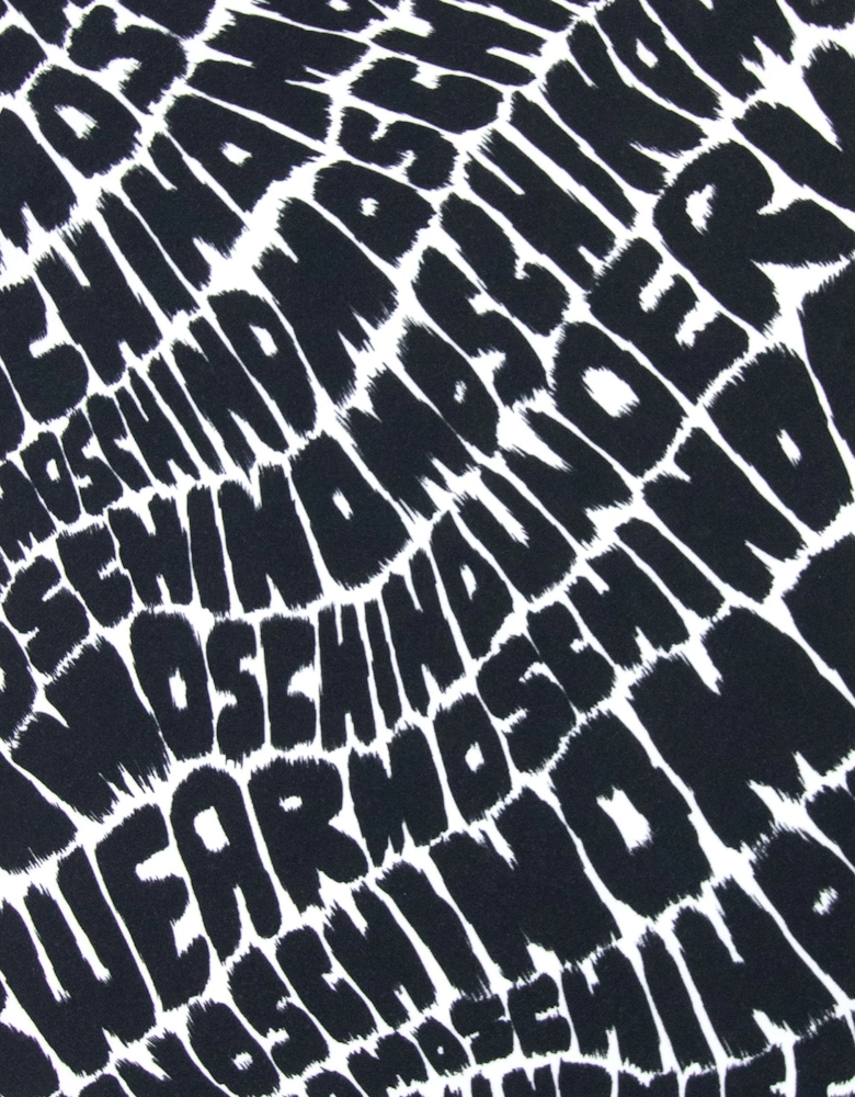 Underwear All Over Logo T-shirt Black