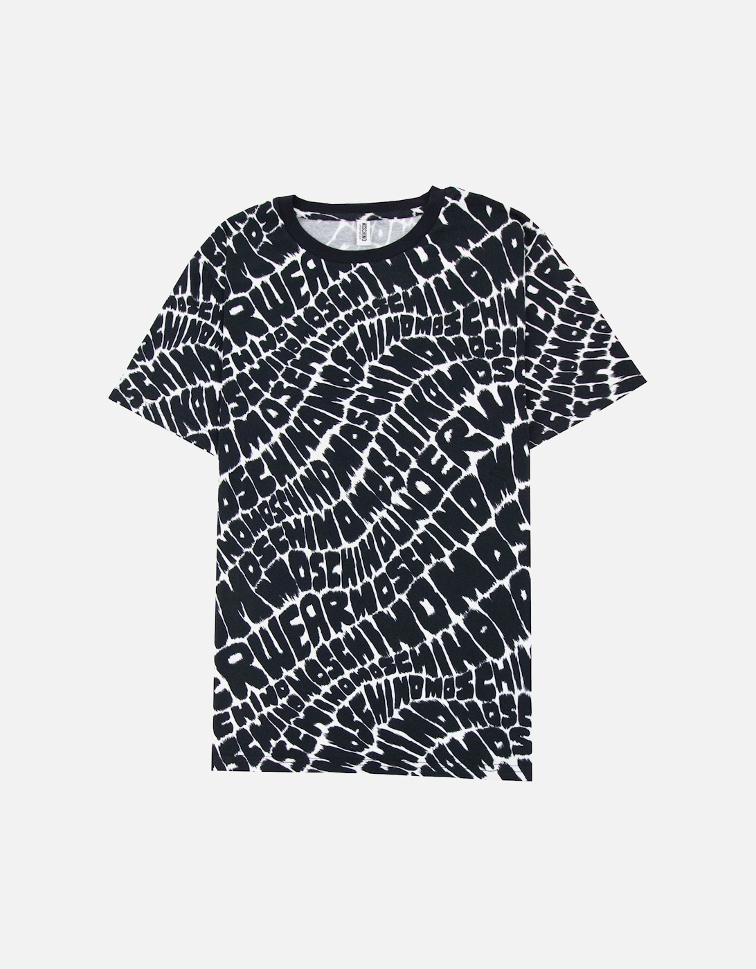 Underwear All Over Logo T-shirt Black, 5 of 4