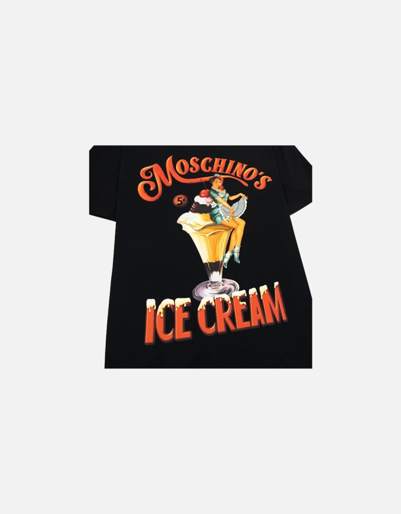 Couture Ice Cream T-shirt Black