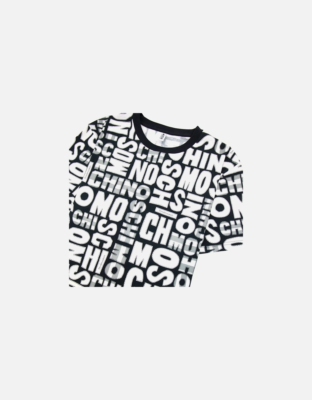 Underwear All Over Logo T Shirt White/black 1555