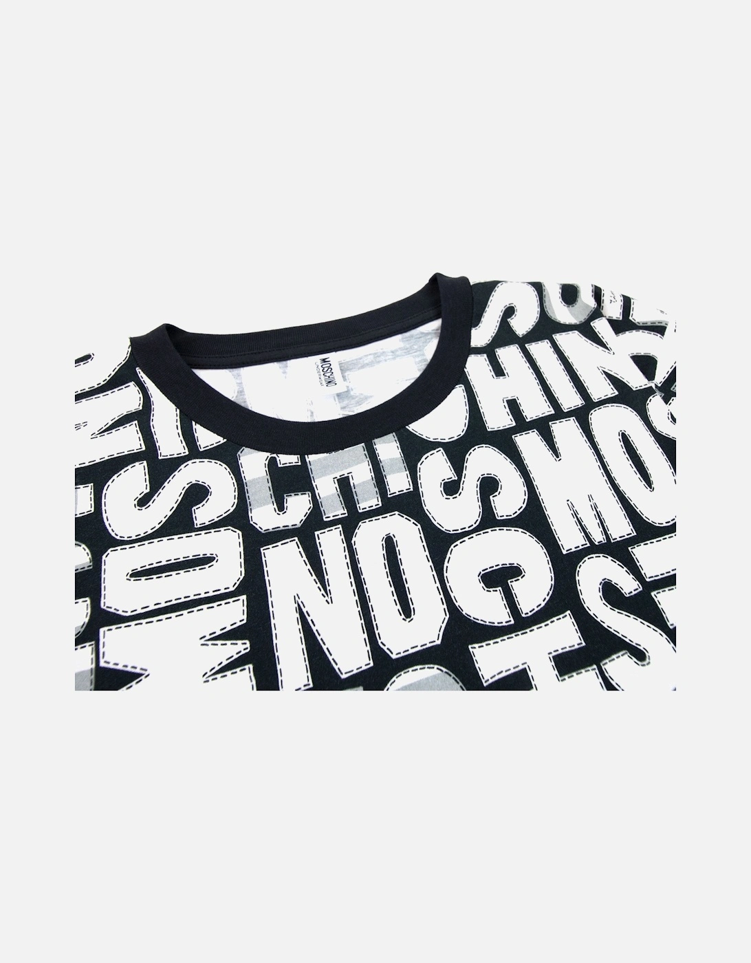 Underwear All Over Logo T Shirt White/black 1555