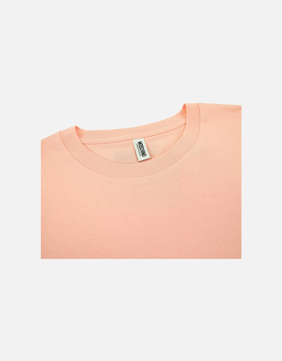 Underwear Tape Cuff Sleeve T Shirt Pink 0227