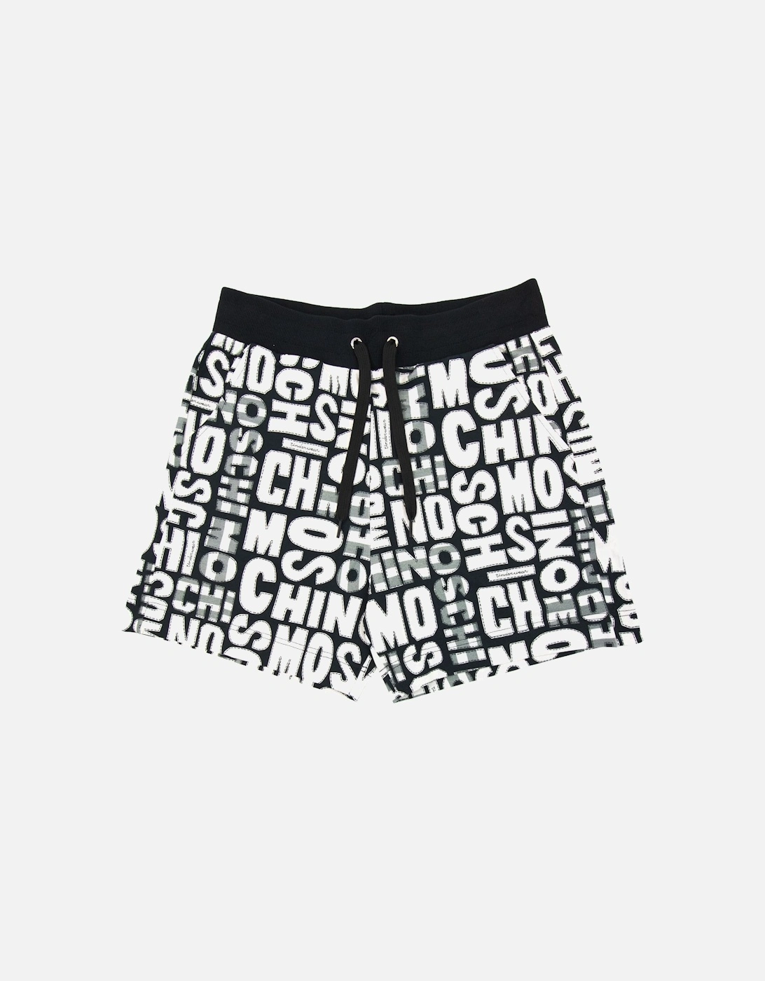 Underwear All Over Print Shorts White/black 1555, 6 of 5