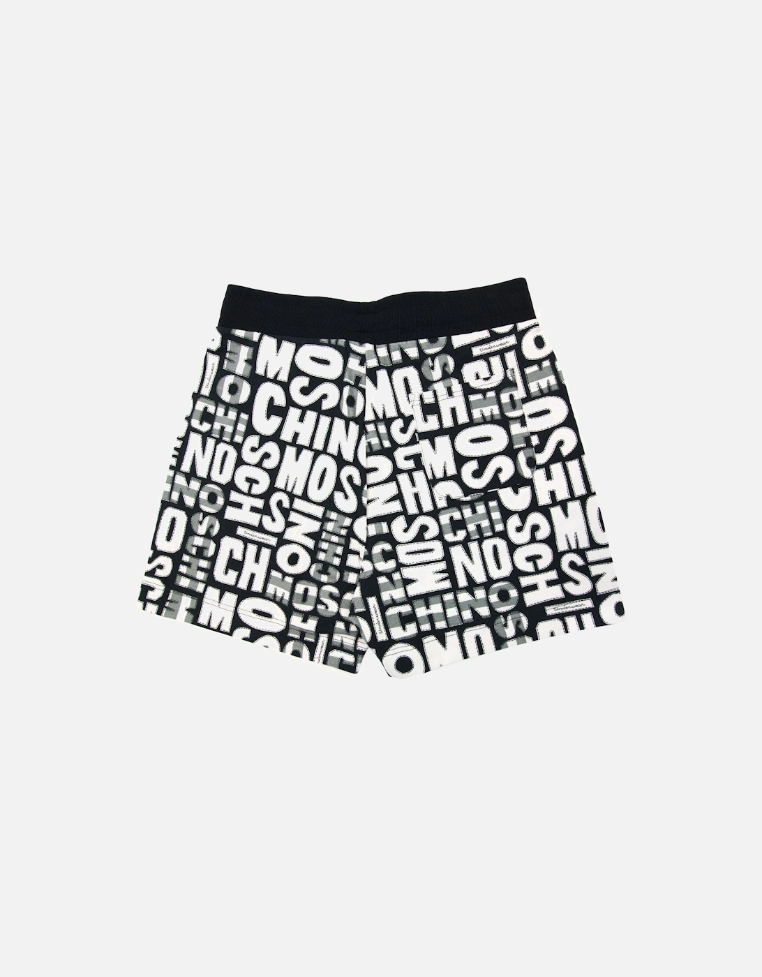 Underwear All Over Print Shorts White/black 1555