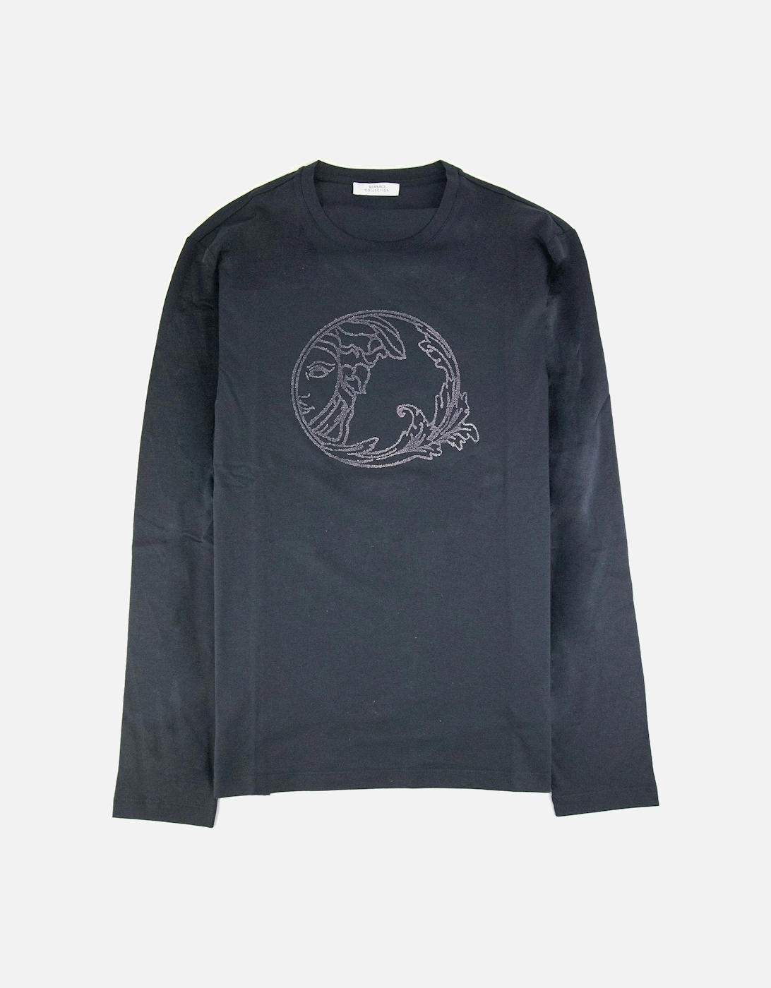 Medusa L/s T Shirt Navy, 3 of 2
