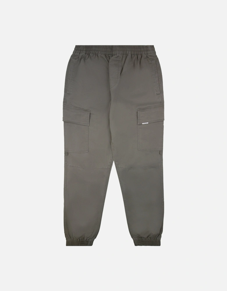 Cuffed Cargo Pants Olive