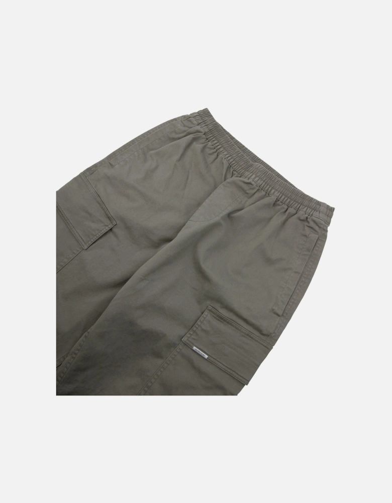 Cuffed Cargo Pants Olive