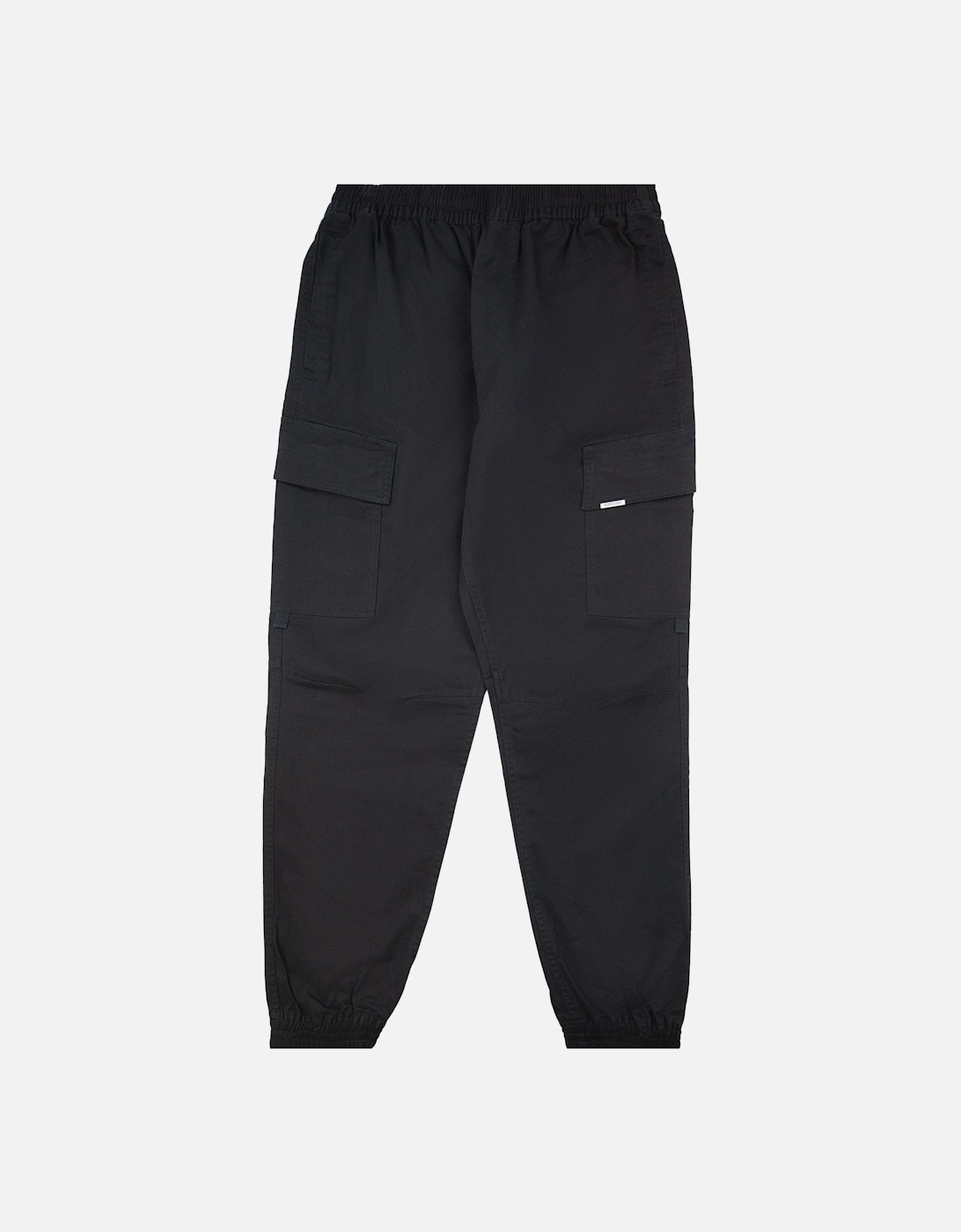 Cuffed Cargo Pants Black, 6 of 5
