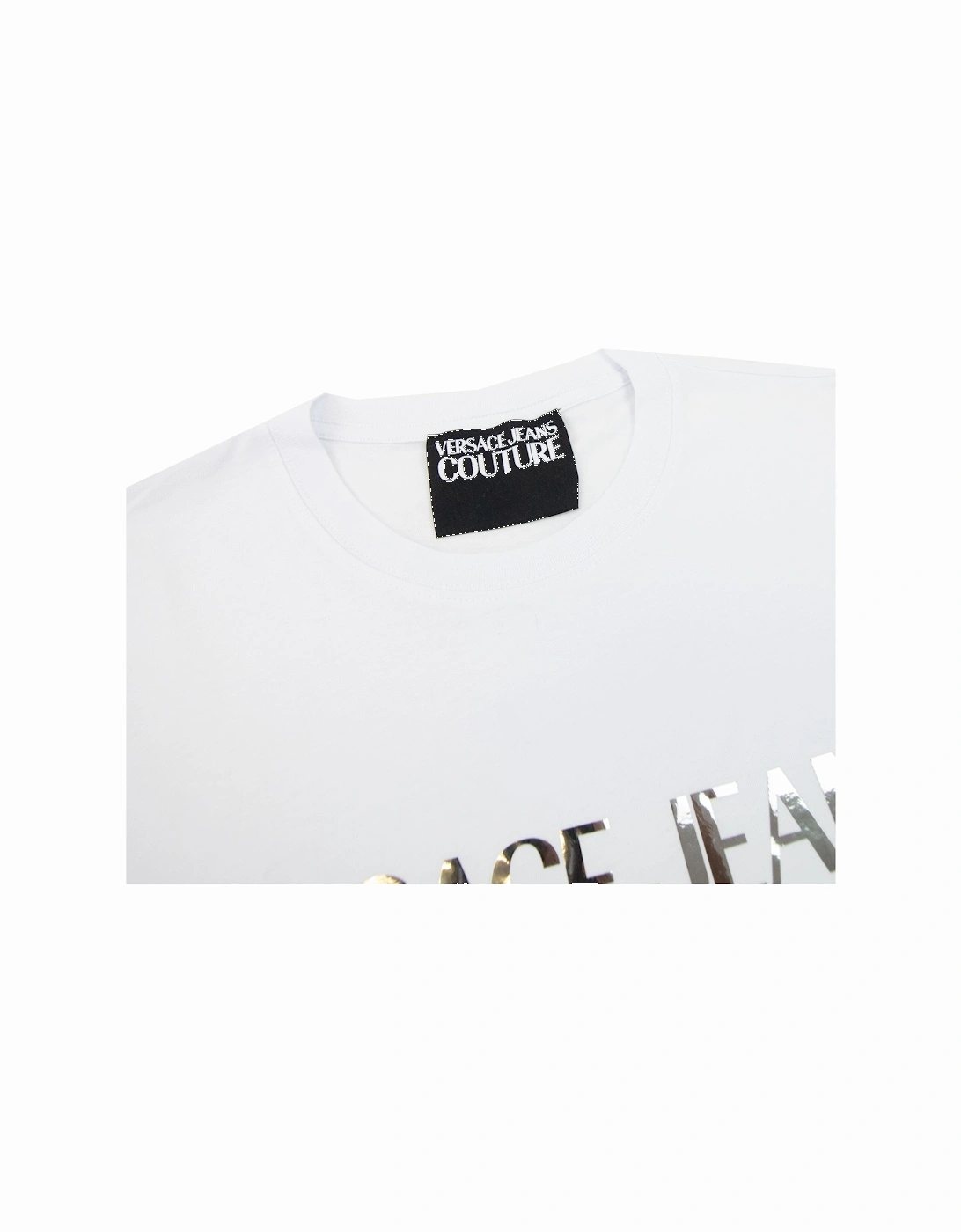 Jeans Couture Logo T Shirt White/silver