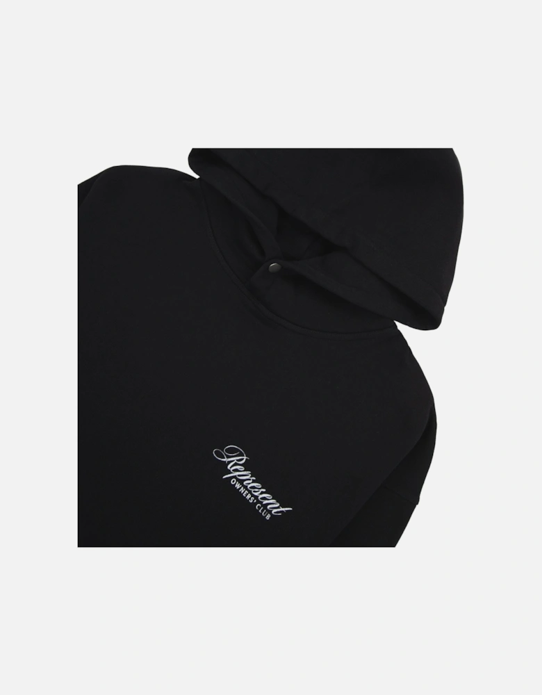 Owners Club Script Hoodie Black