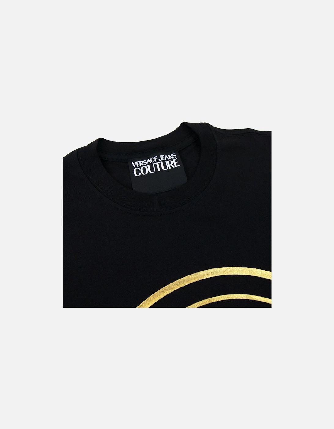 Jeans Couture Vemblem T Shirt Black/gold