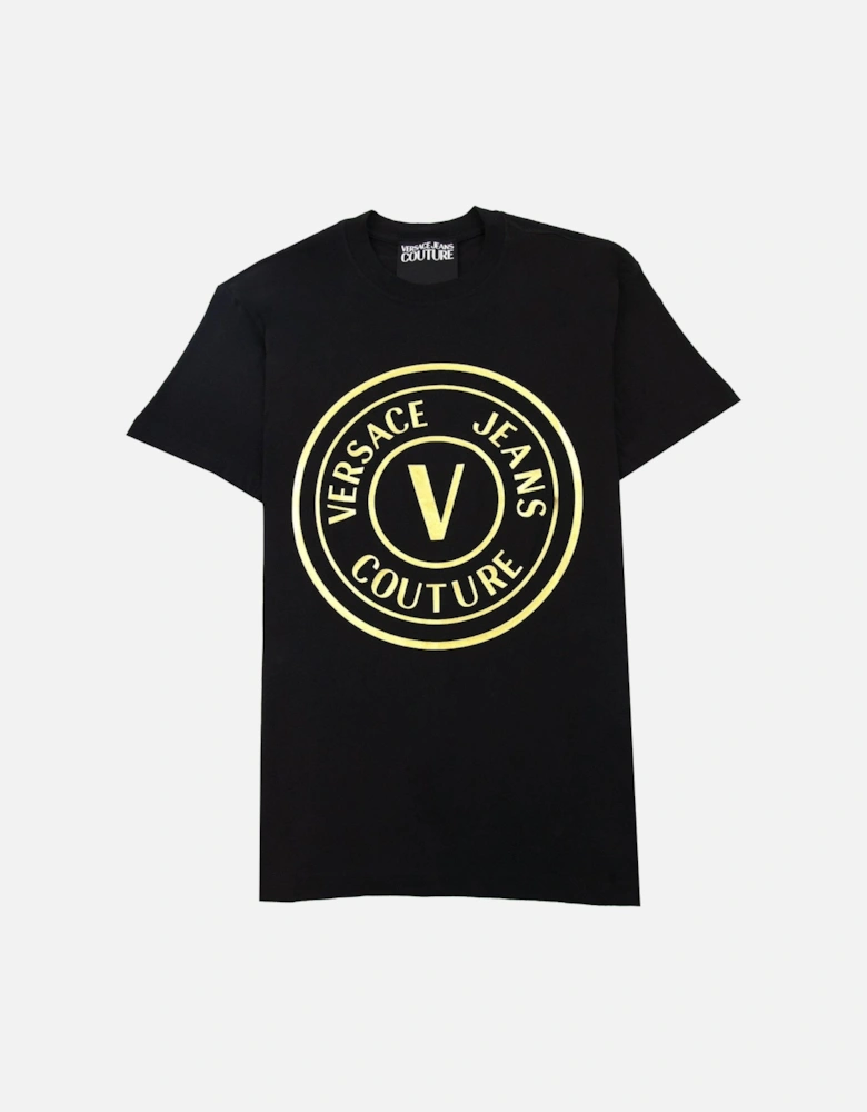Jeans Couture Vemblem T Shirt Black/gold