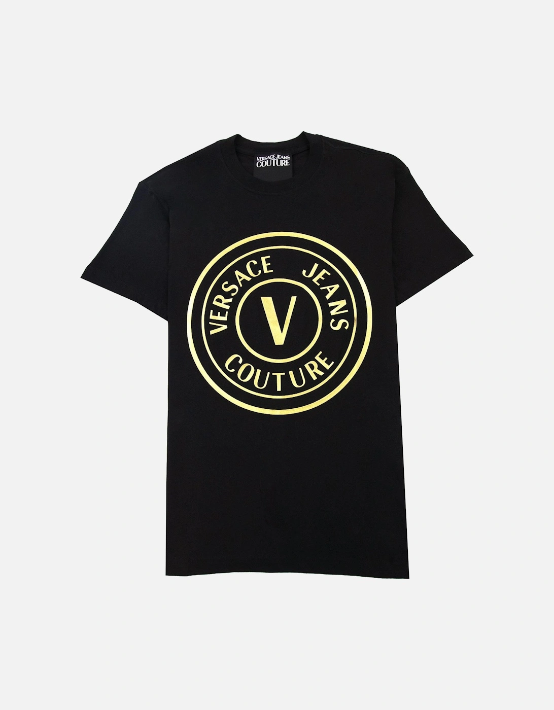 Jeans Couture Vemblem T Shirt Black/gold, 5 of 4