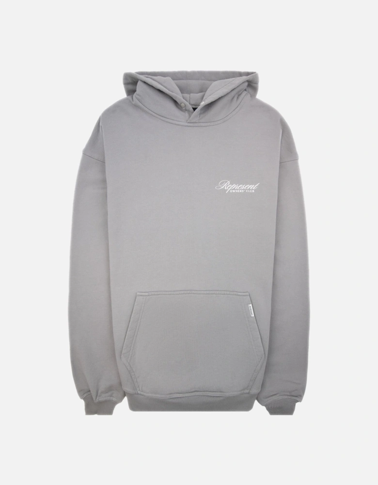 Owners Club Script Hoodie Slate