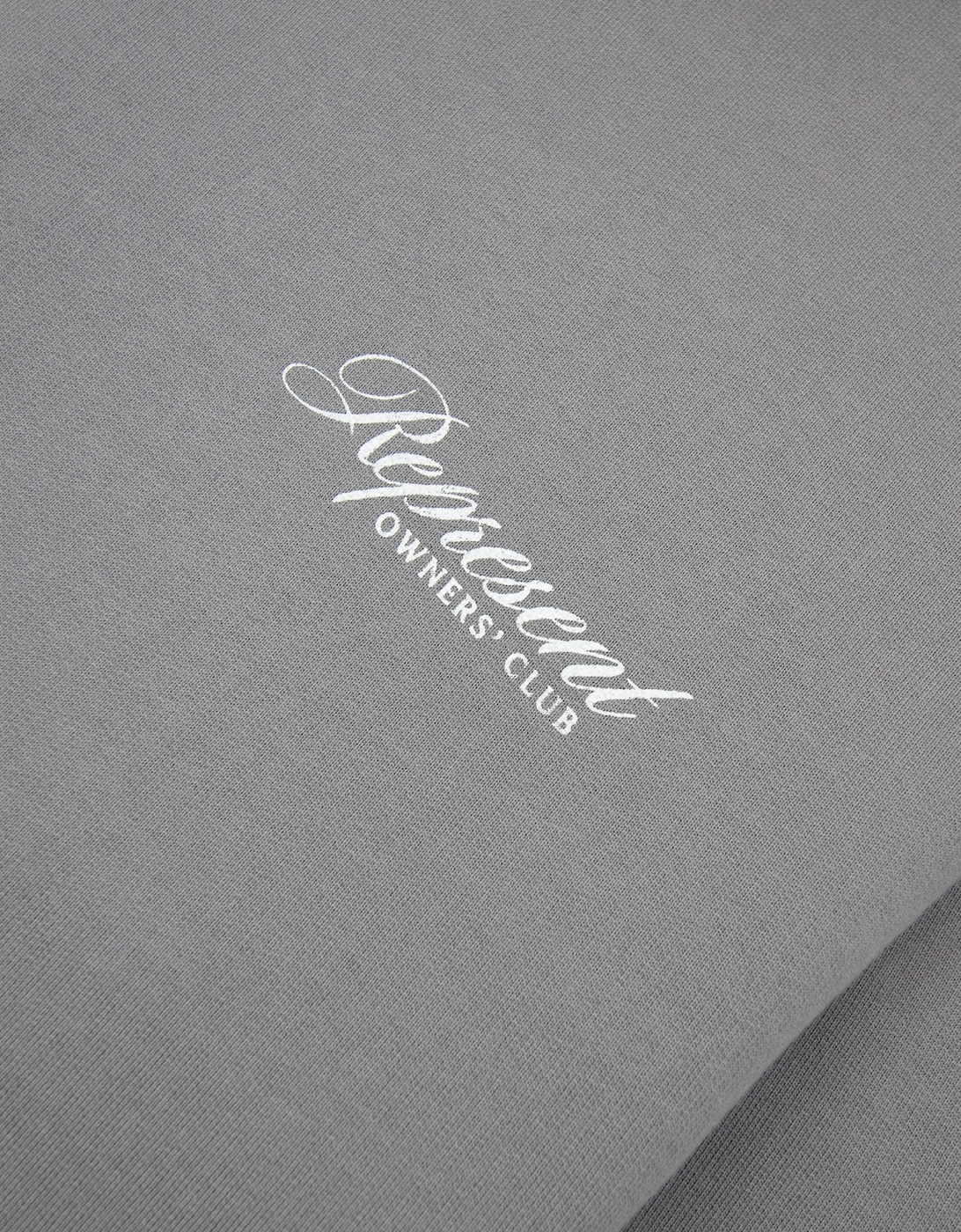 Owners Club Script Hoodie Slate