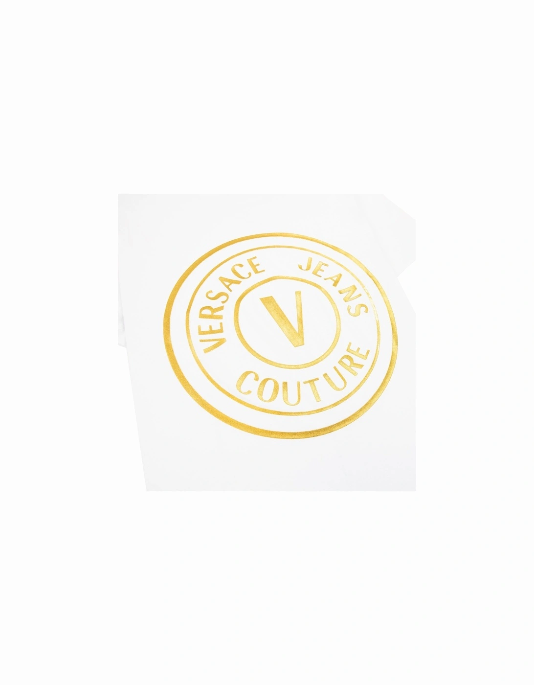 Jeans Couture Vemblem T Shirt White/gold