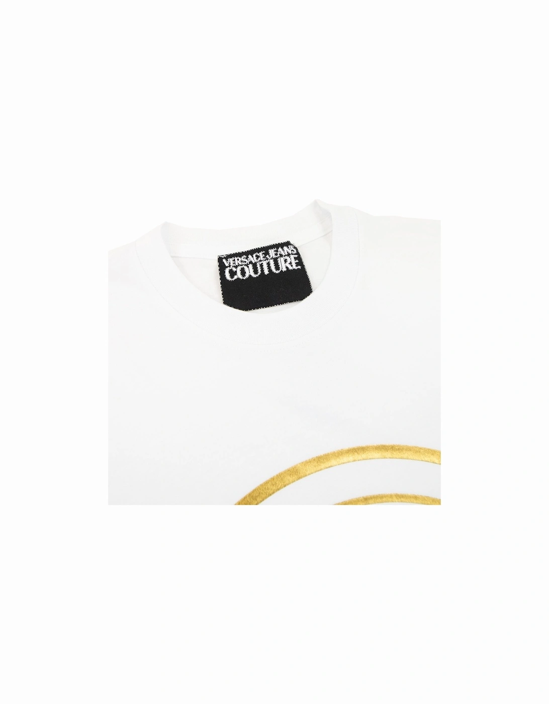 Jeans Couture Vemblem T Shirt White/gold