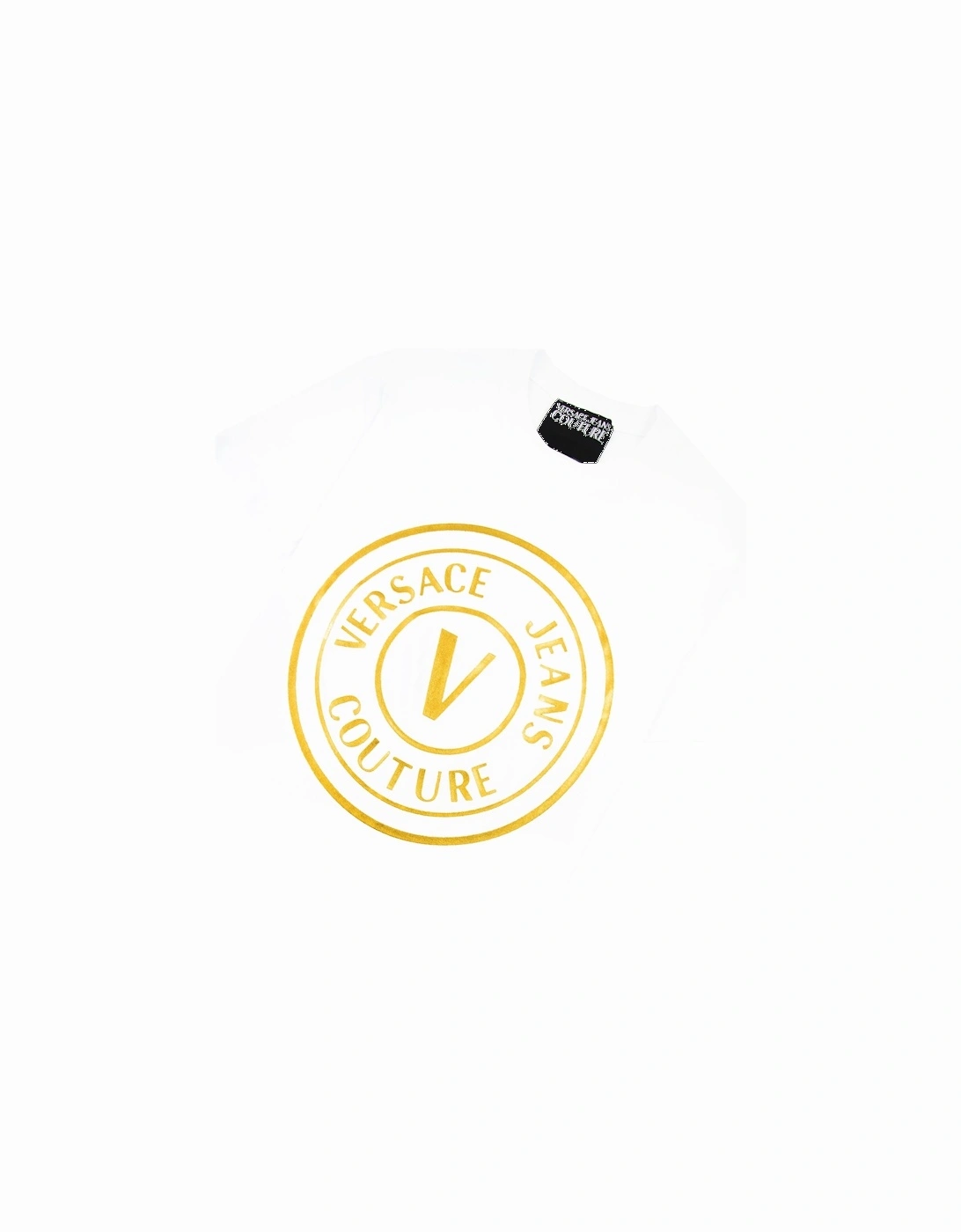 Jeans Couture Vemblem T Shirt White/gold
