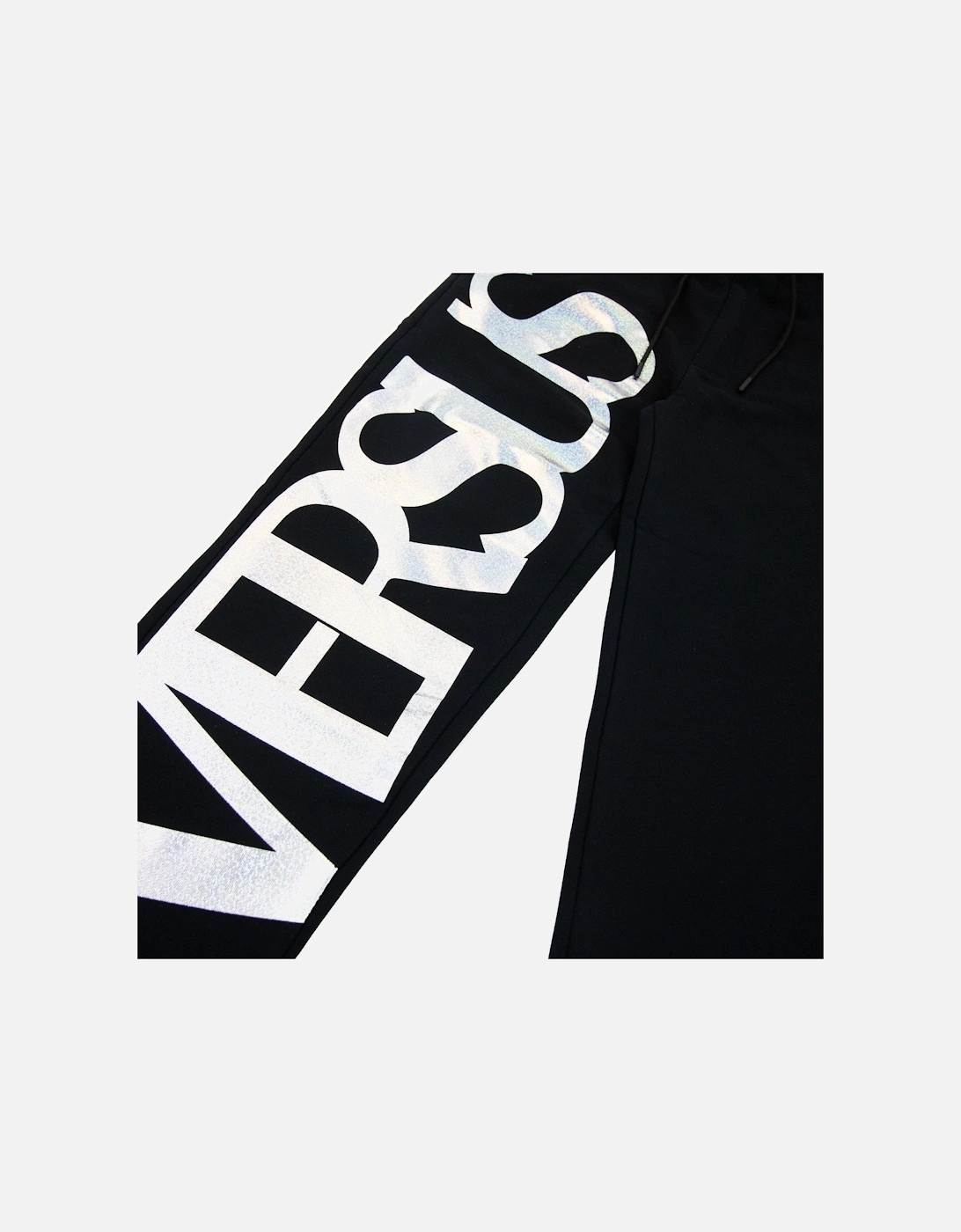 Versace Versus Printed Logo Jogging Pants Black