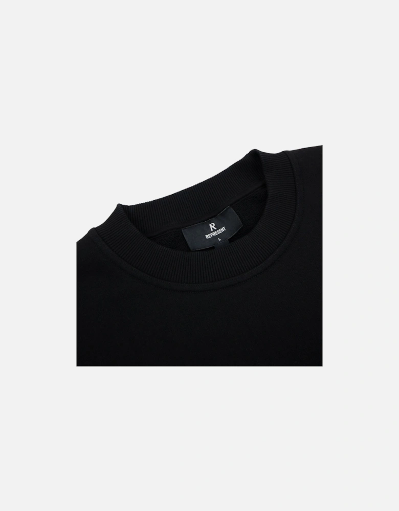 Owners Club Script Sweater Black