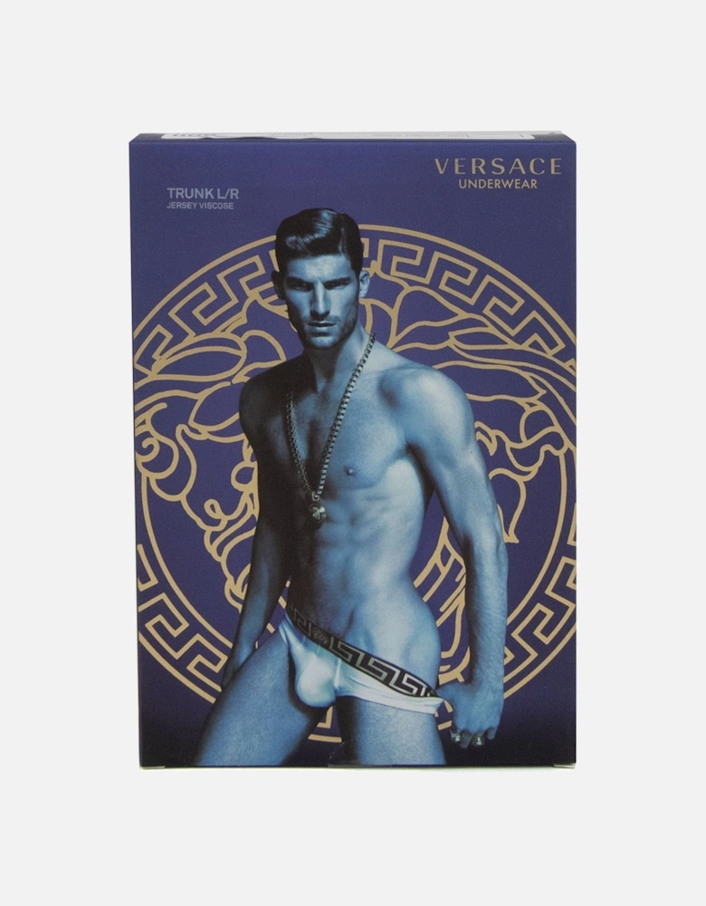 Barocco Low Rise Boxer Trunk Black/gold