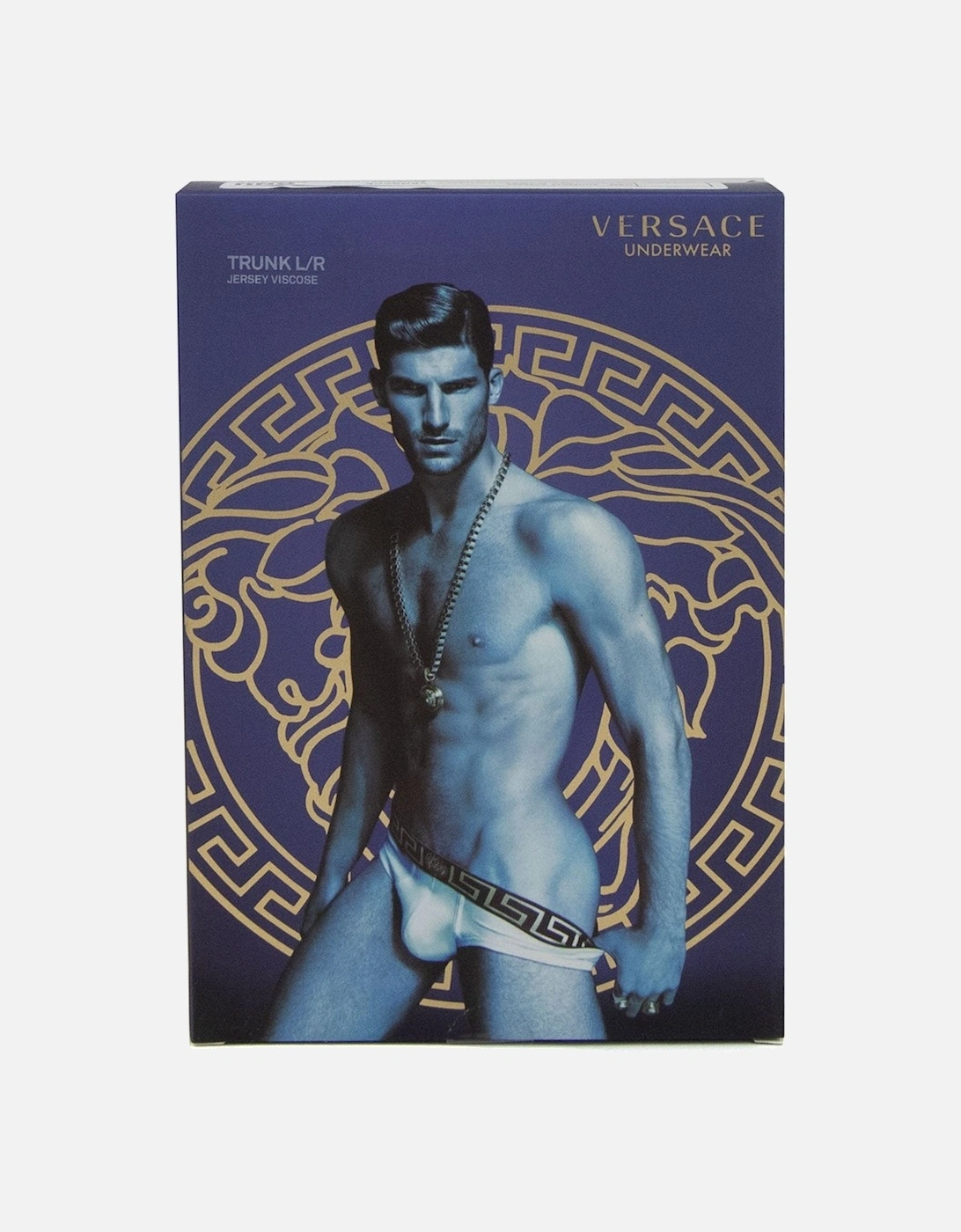 Barocco Low Rise Boxer Trunk Black/gold