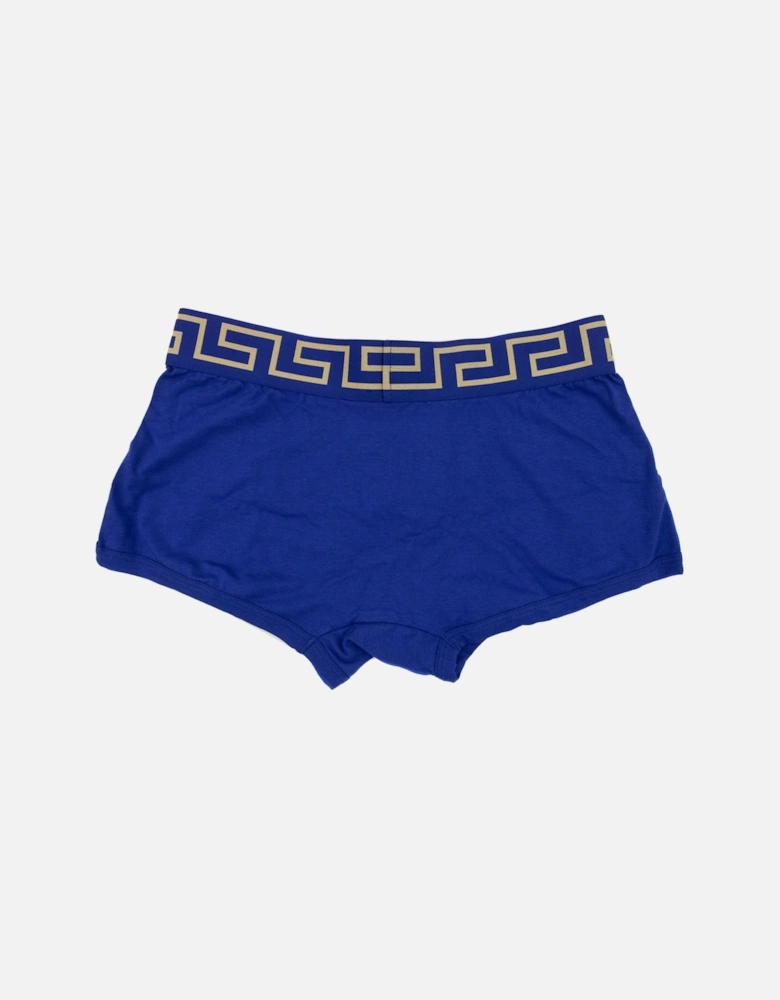 Greca Border Trunks Blue