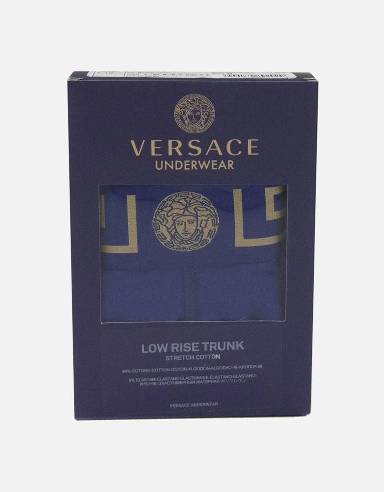 Greca Border Trunks Blue