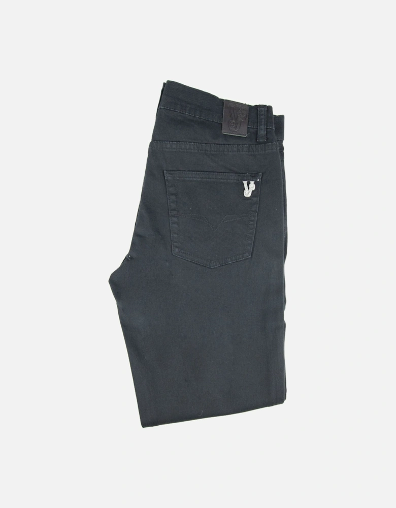 Jeans Pocket Tiger Gabardine Stretch Jean Black