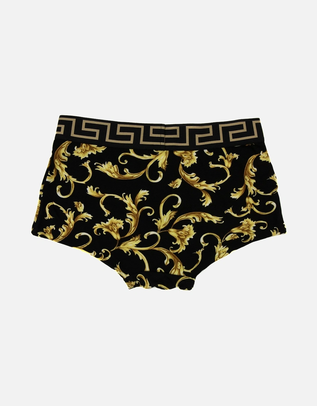 Barocco Low Rise Boxer Trunk Black/gold
