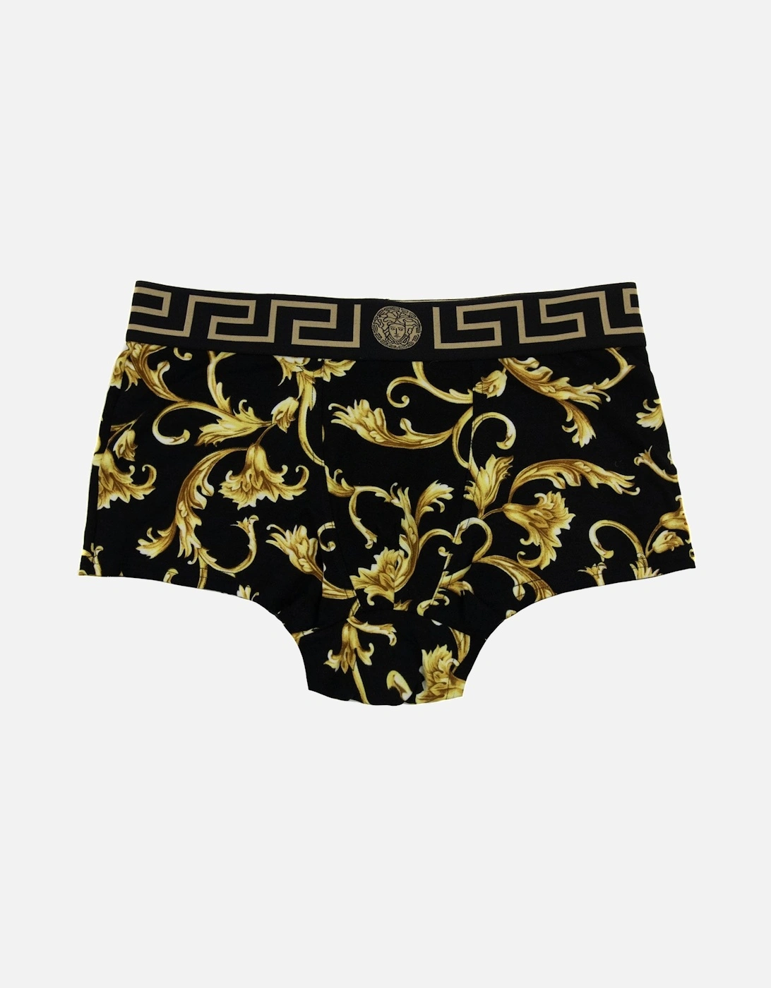 Barocco Low Rise Boxer Trunk Black/gold