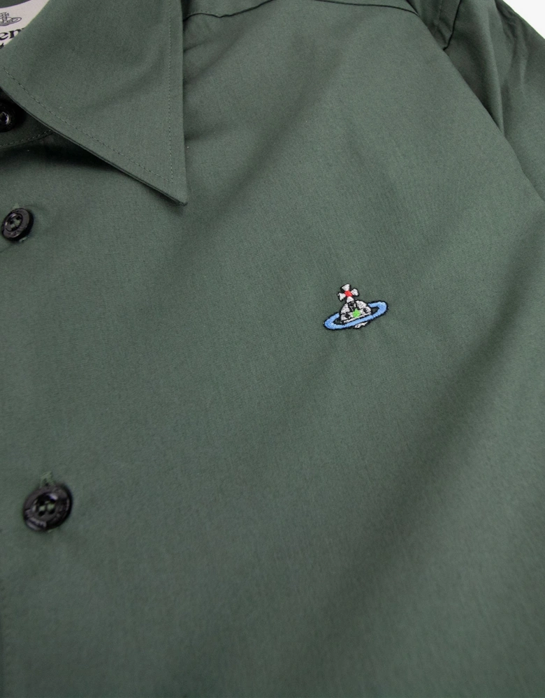 Normal Collar Slim Green