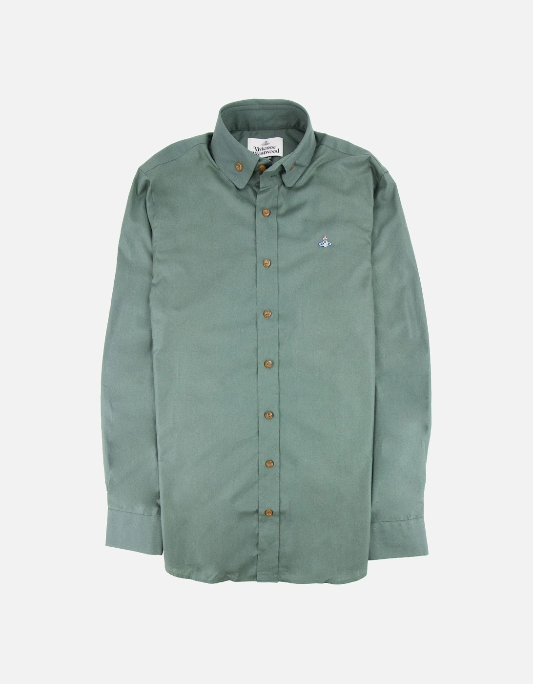 Double Button Shirt Green, 3 of 2