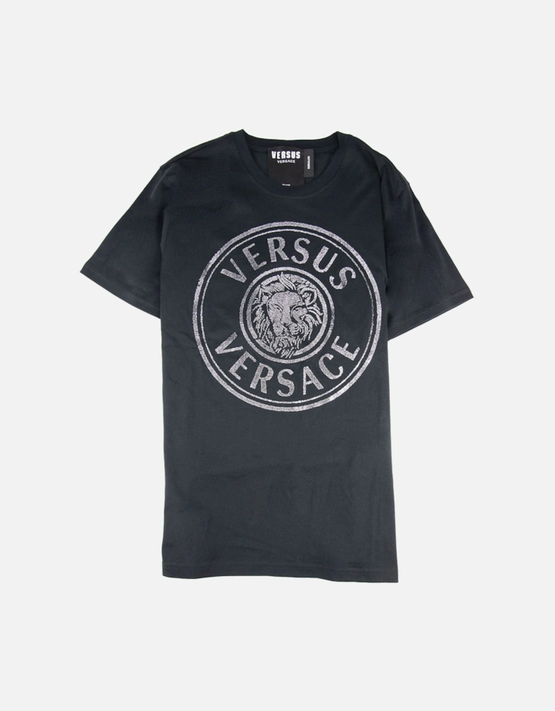 Versace Versus Regular Fit Medallion Tshirt Black