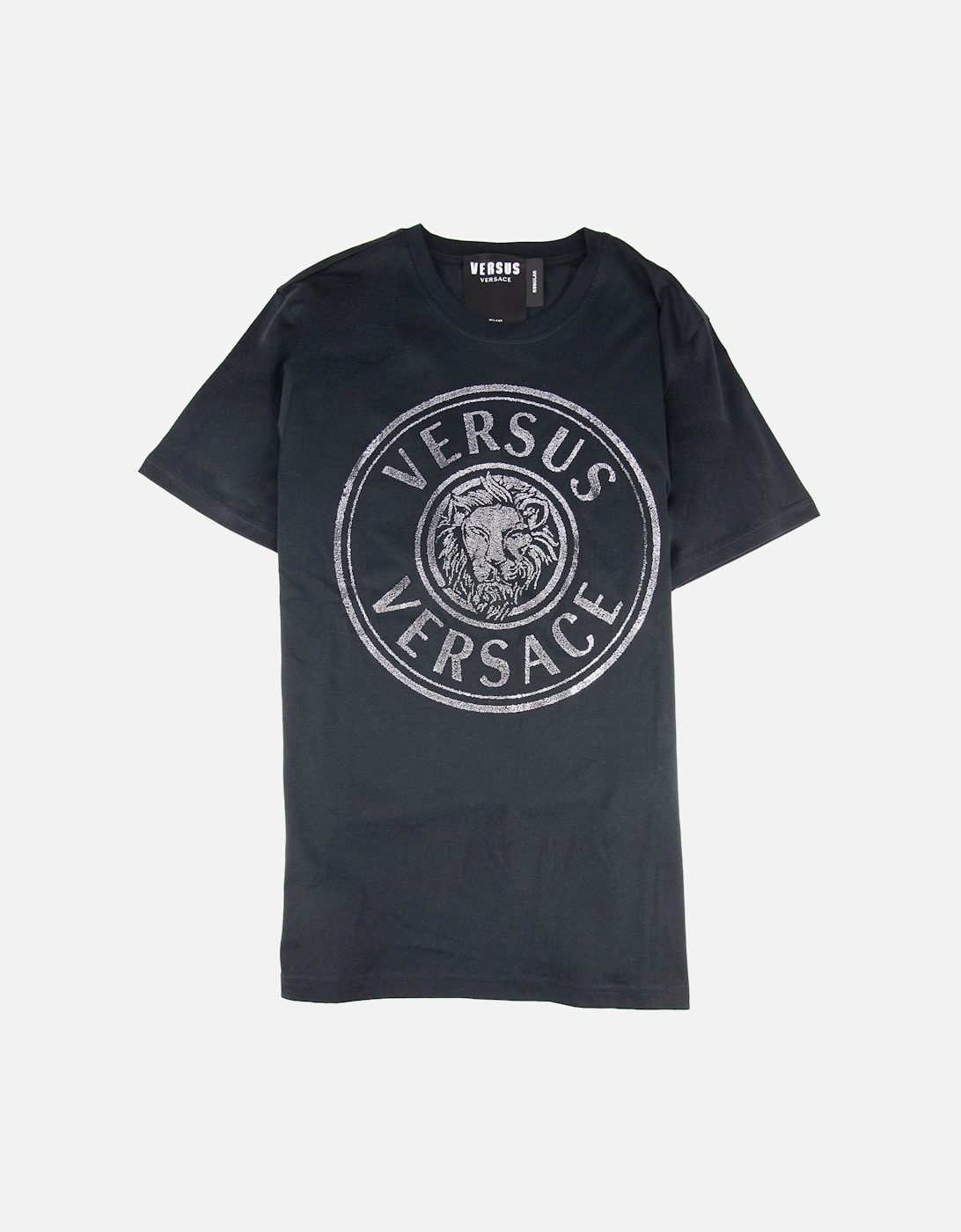 Versace Versus Regular Fit Medallion Tshirt Black, 3 of 2