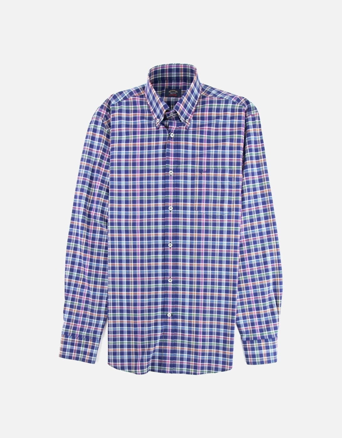 Paul And Shark Button-down Plaid Shirt Multi, 3 of 2