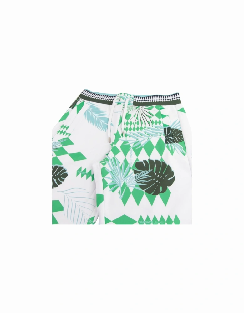 Jeans Neoprene Optical Shorts White