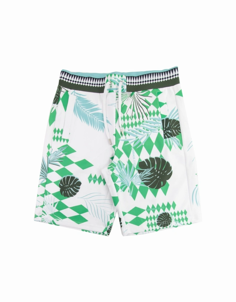 Jeans Neoprene Optical Shorts White