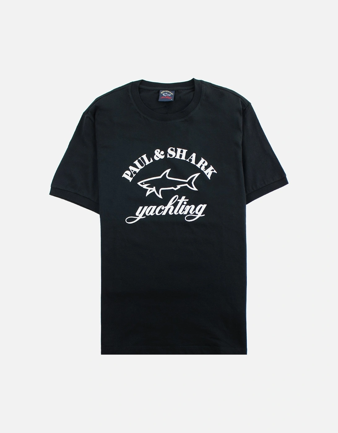 Paul And Shark Logo Print T-shirt Black, 4 of 3