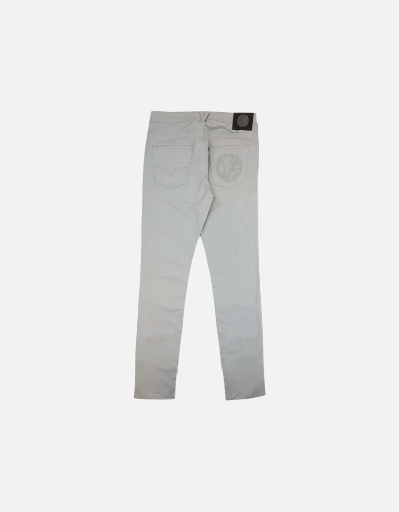 Jeans Round Tiger Slim Fit Jeans Grey
