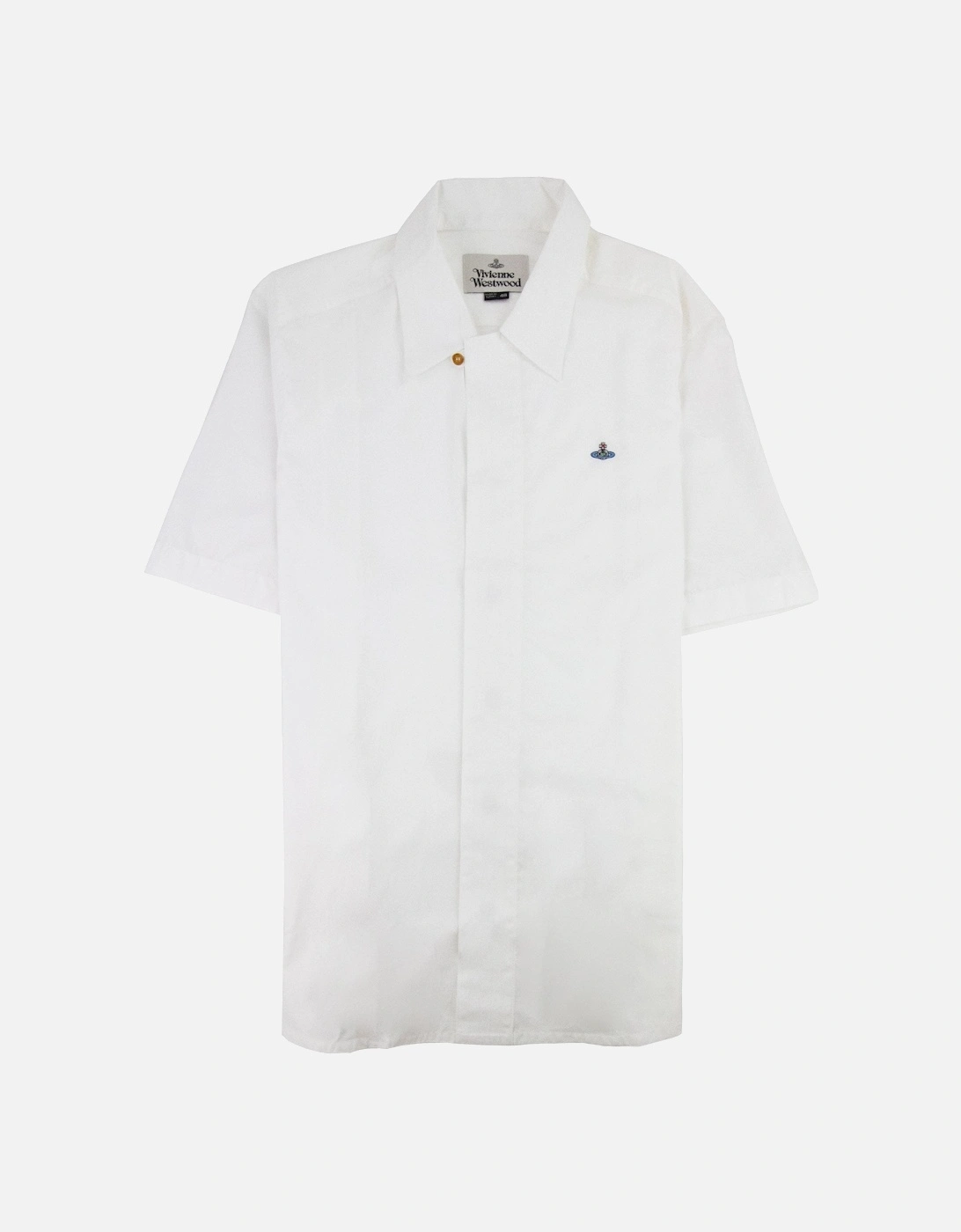 Orb Logo Short Sleeve Shirt White 100, 3 of 2