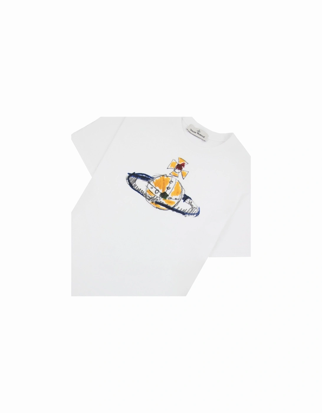 Kid Orb Classic T Shirt White